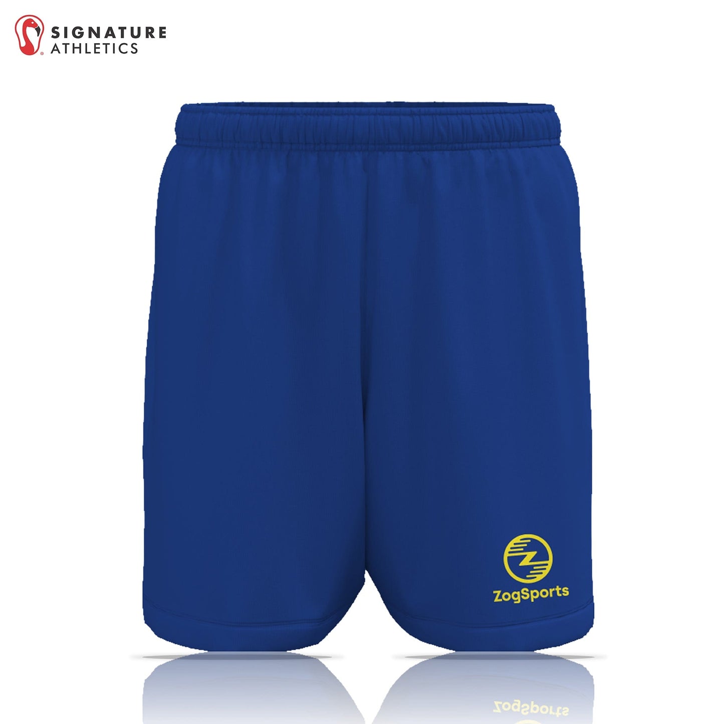 ZogSports Men's Royal Blue Zog Player Game Shorts Signature Lacrosse