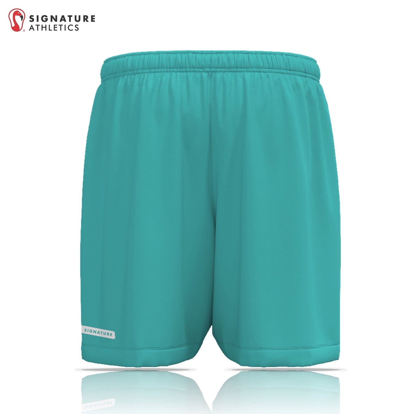 ZogSports Men's Turquoise Zog Player Game Shorts Signature Lacrosse