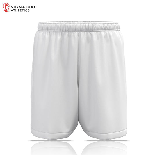 ZogSports Men's White Player Game Shorts Signature Lacrosse