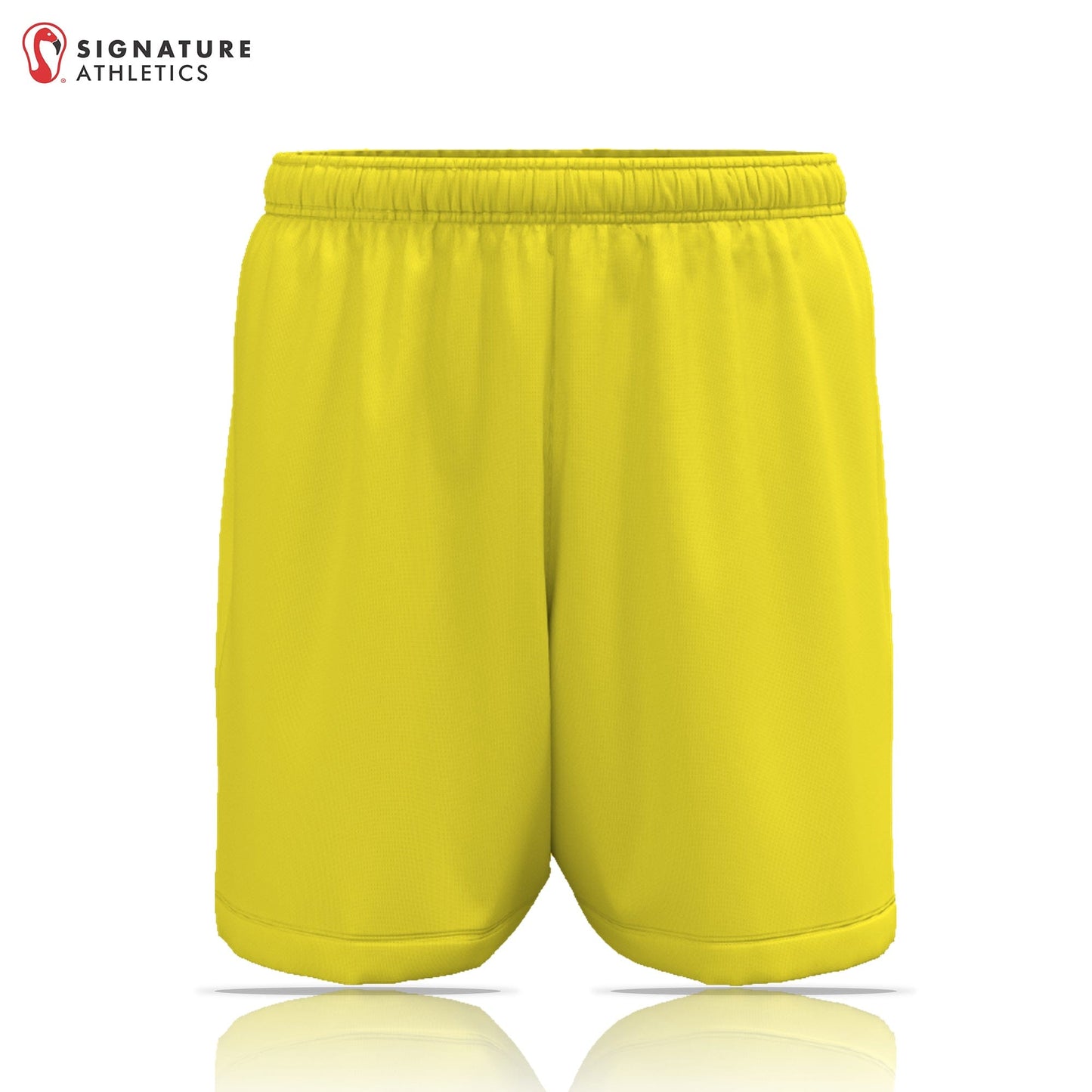 ZogSports Men's Yellow Player Game Shorts Signature Lacrosse