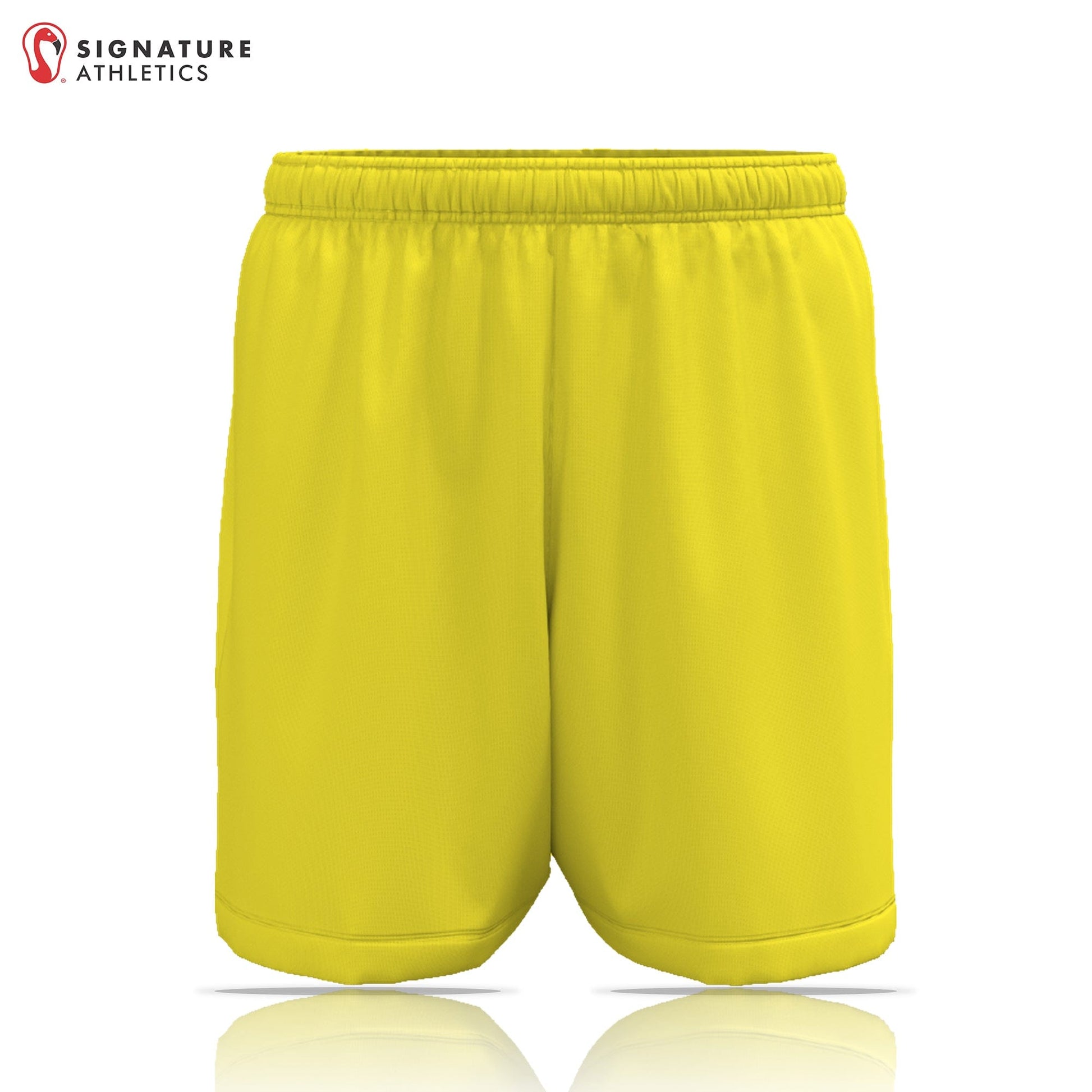 ZogSports Men's Yellow Player Game Shorts: ZogSports Signature Lacrosse