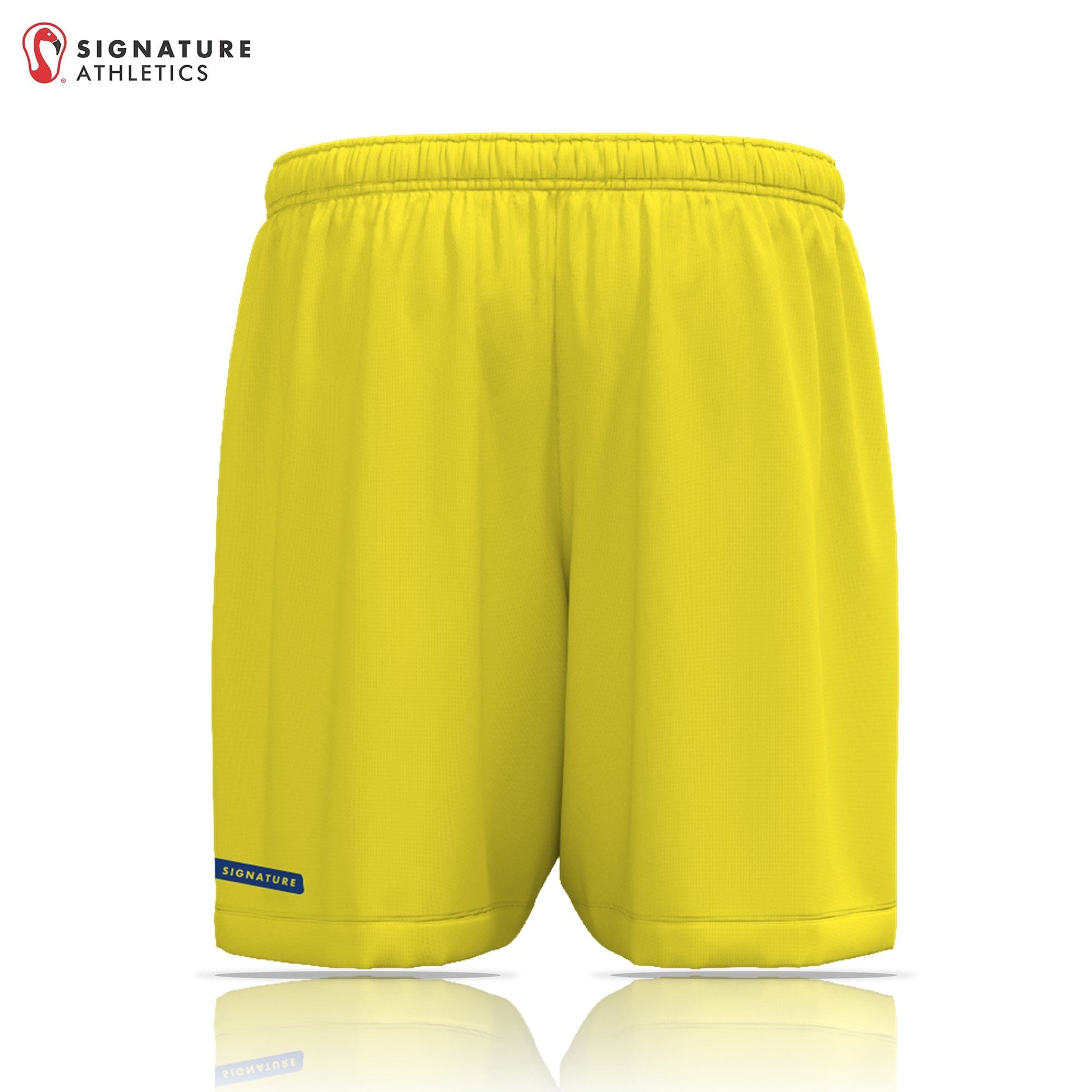 ZogSports Men's Yellow Zog Player Game Shorts Signature Lacrosse