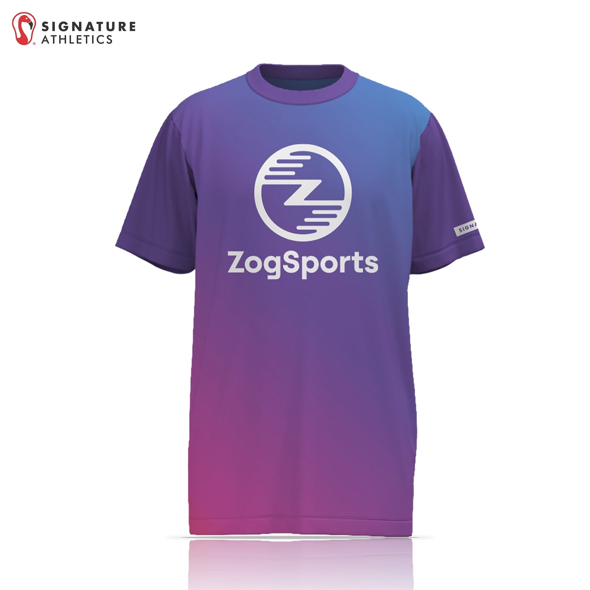 ZogSports Purple Tie-Dye Championship Shirt: ZogSports Signature Lacrosse