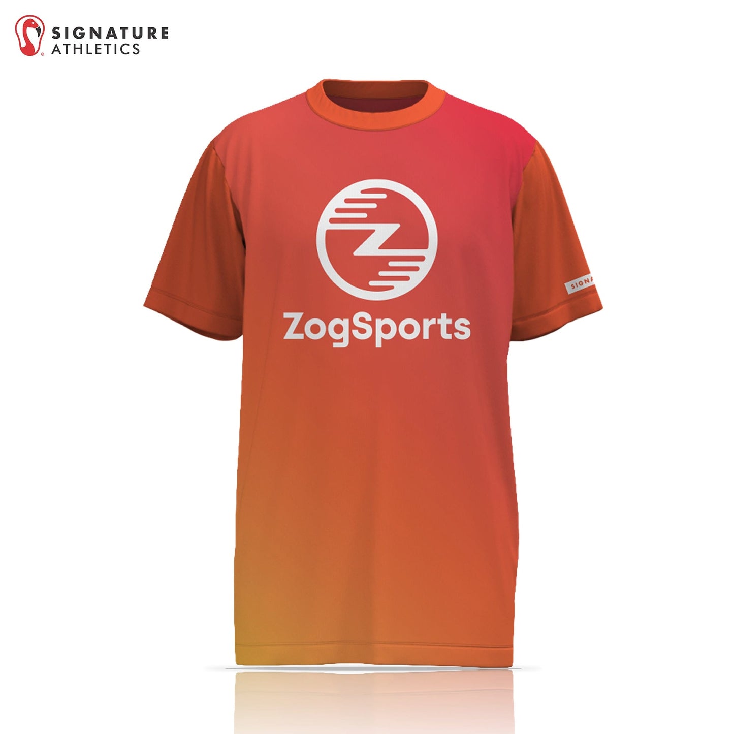 ZogSports Red Tie-Dye Championship Shirt: ZogSports Signature Lacrosse