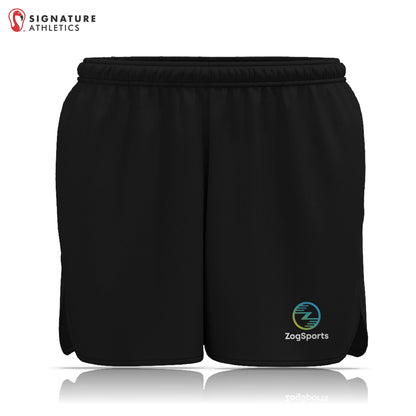 ZogSports Women's Black Zog Player Game Shorts Signature Lacrosse