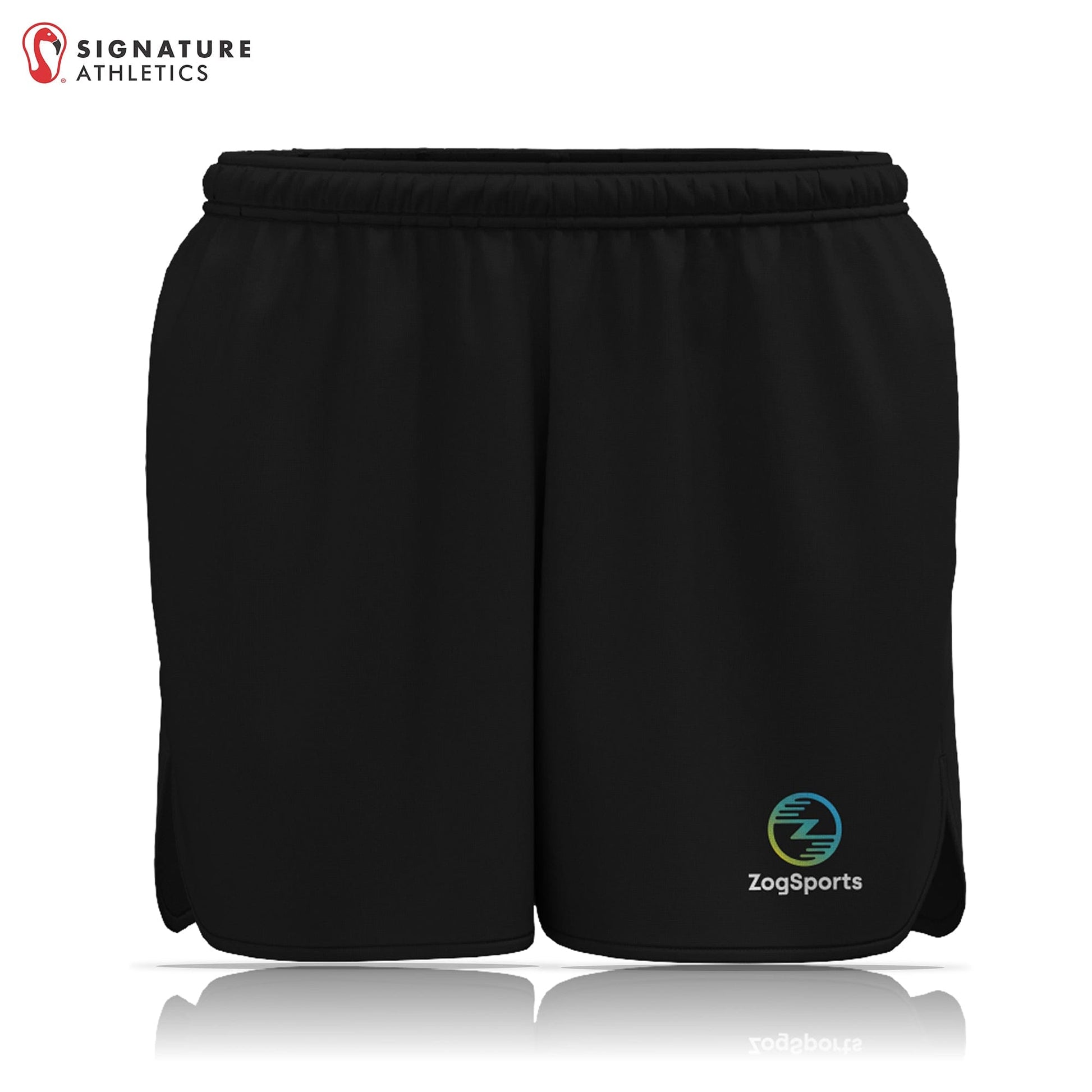 ZogSports Women's Black Zog Player Game Shorts: ZogSports Signature Lacrosse