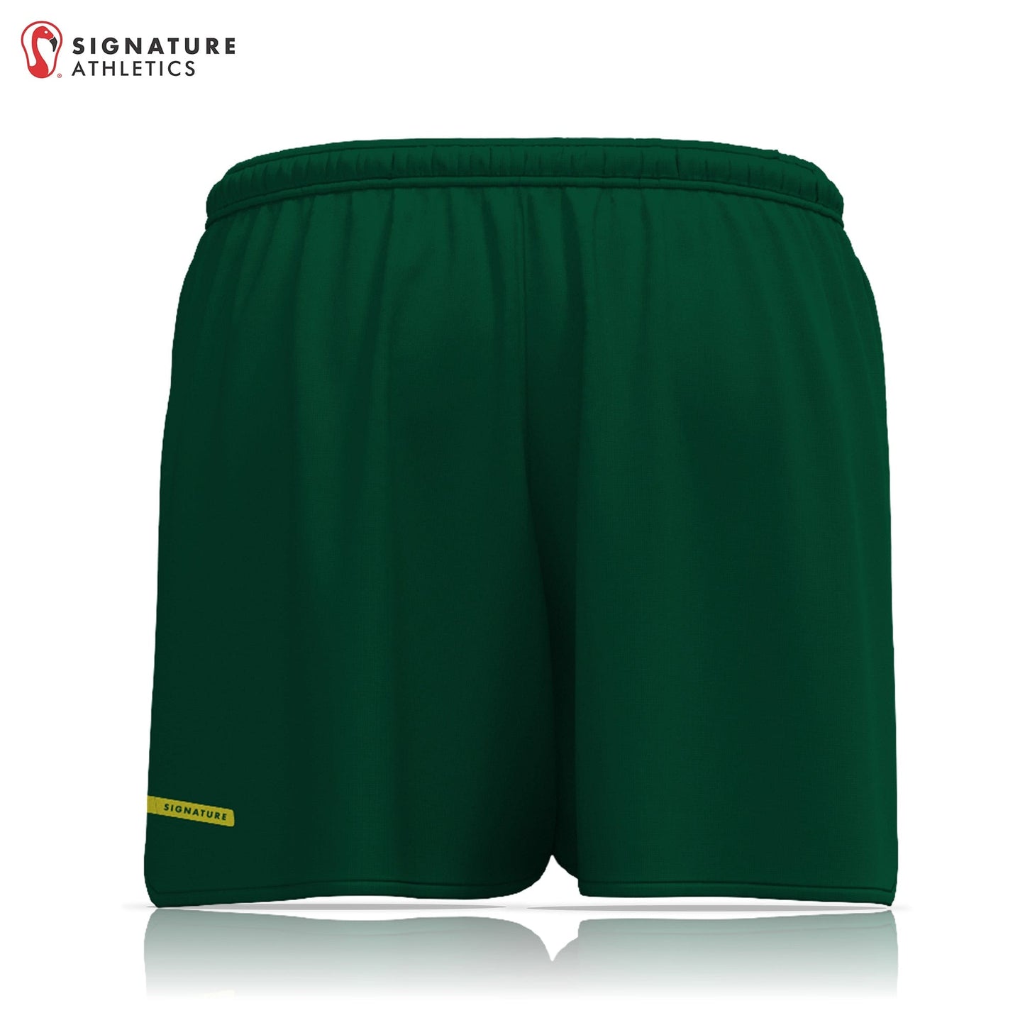 ZogSports Women's Dark Green Player Game Shorts Signature Lacrosse