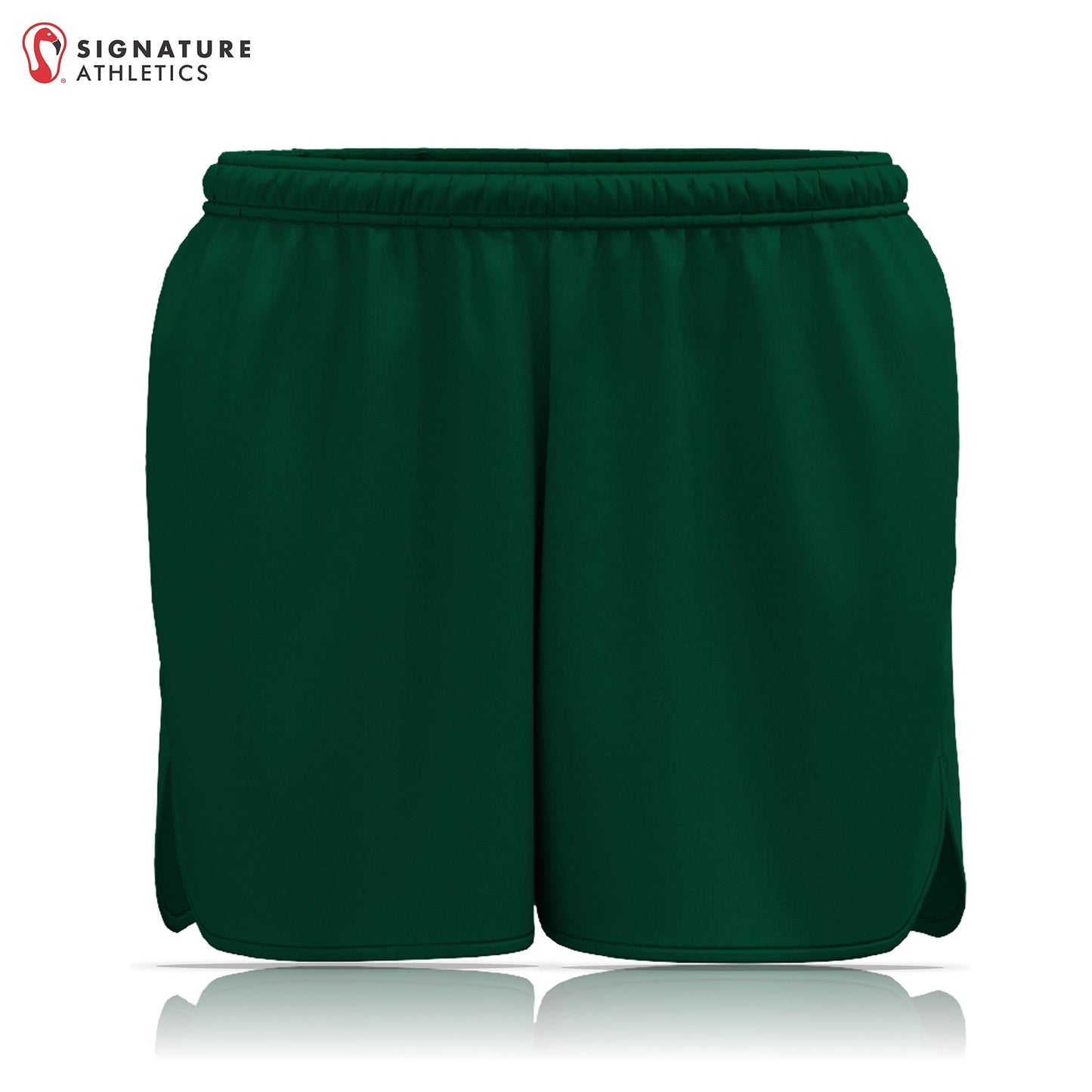 ZogSports Women's Dark Green Player Game Shorts Signature Lacrosse