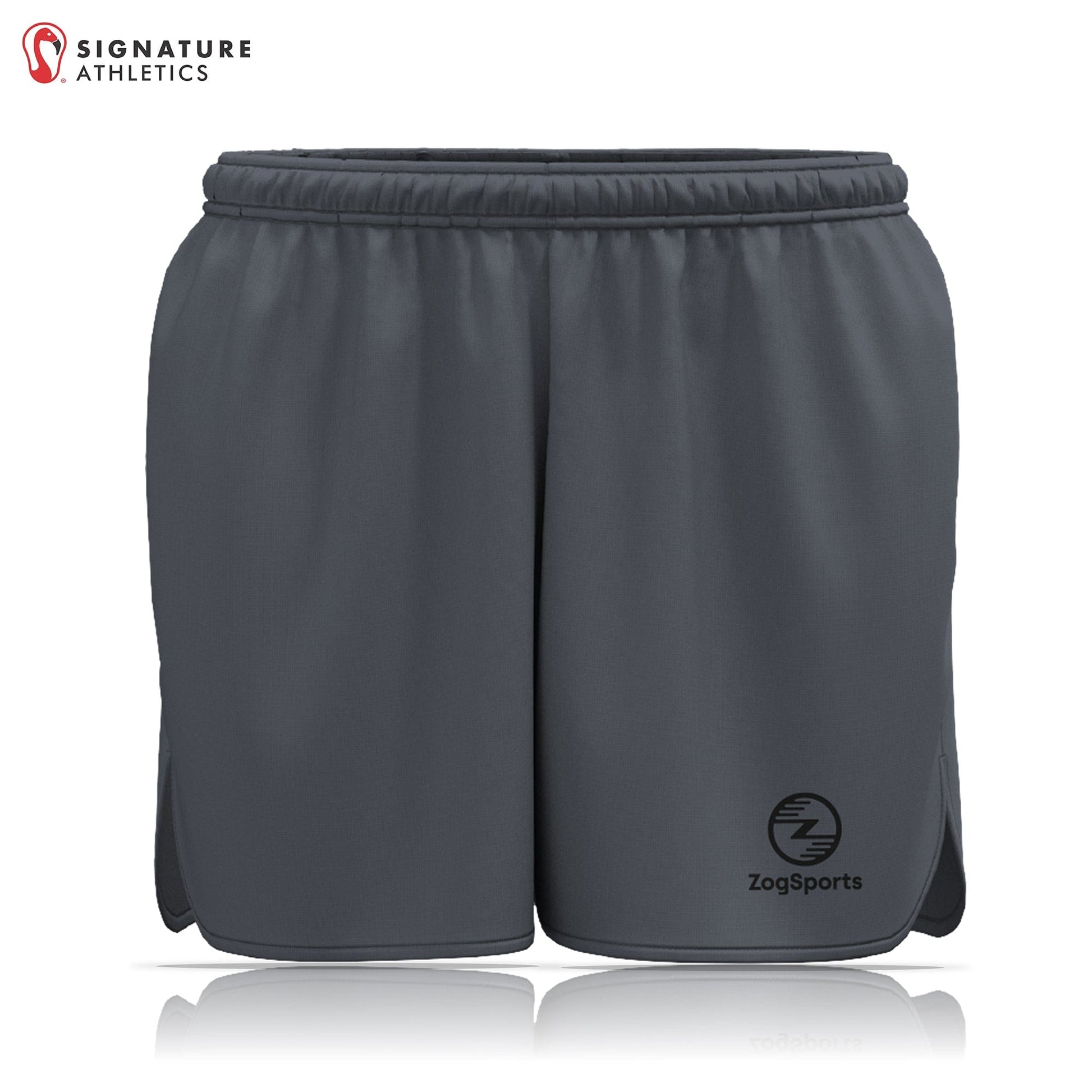 ZogSports Women's Grey Zog Player Game Shorts: ZogSports Signature Lacrosse