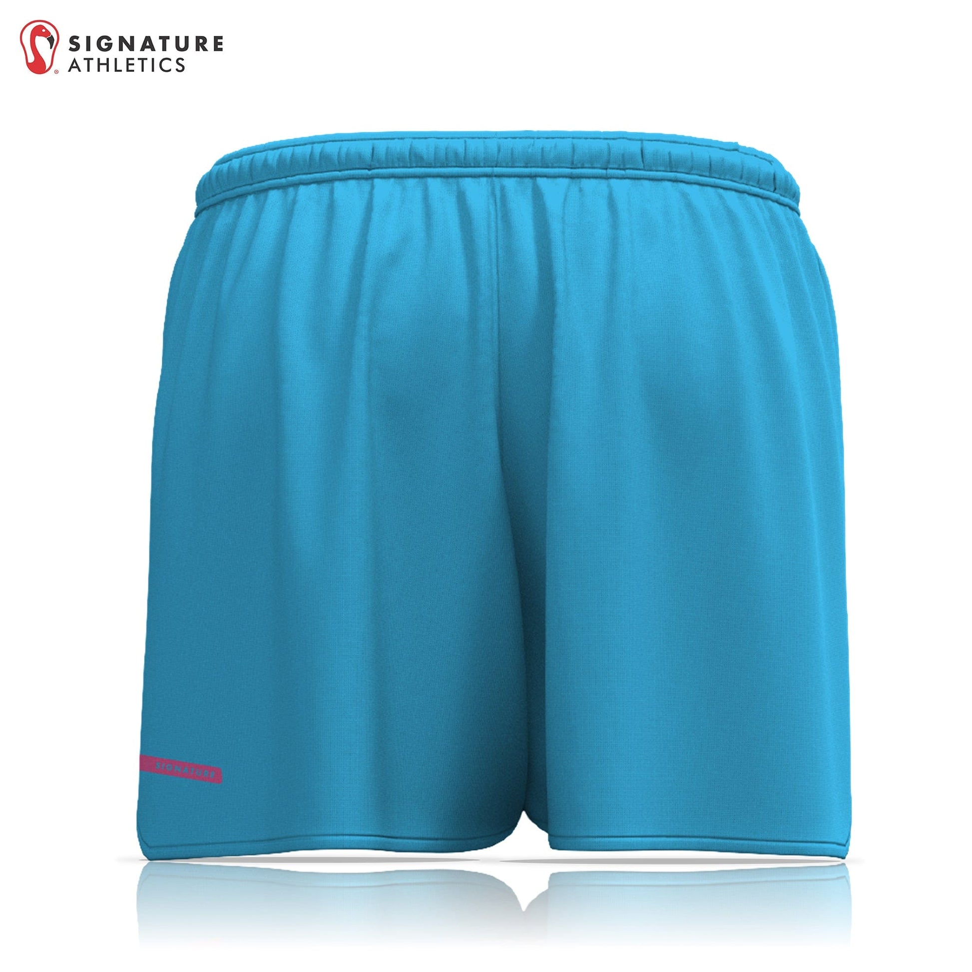 ZogSports Women's Light Blue Player Game Shorts Signature Lacrosse