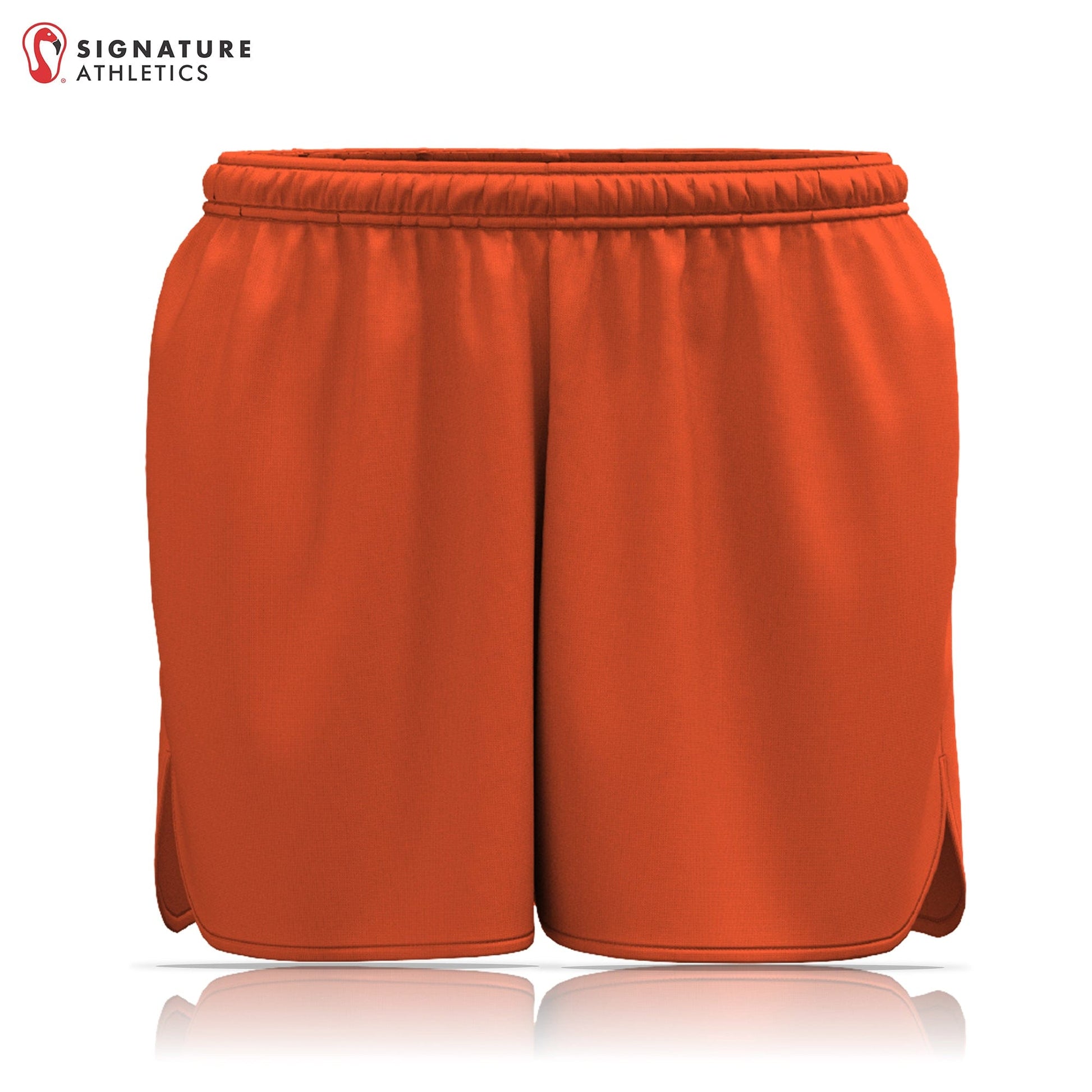 ZogSports Women's Orange Game Shorts Signature Lacrosse