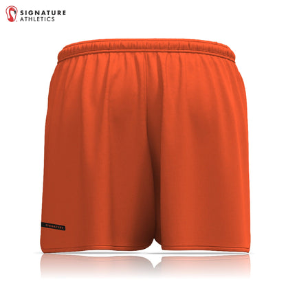 ZogSports Women's Orange Game Shorts Signature Lacrosse