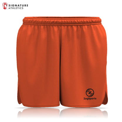 ZogSports Women's Orange Zog Player Game Shorts Signature Lacrosse