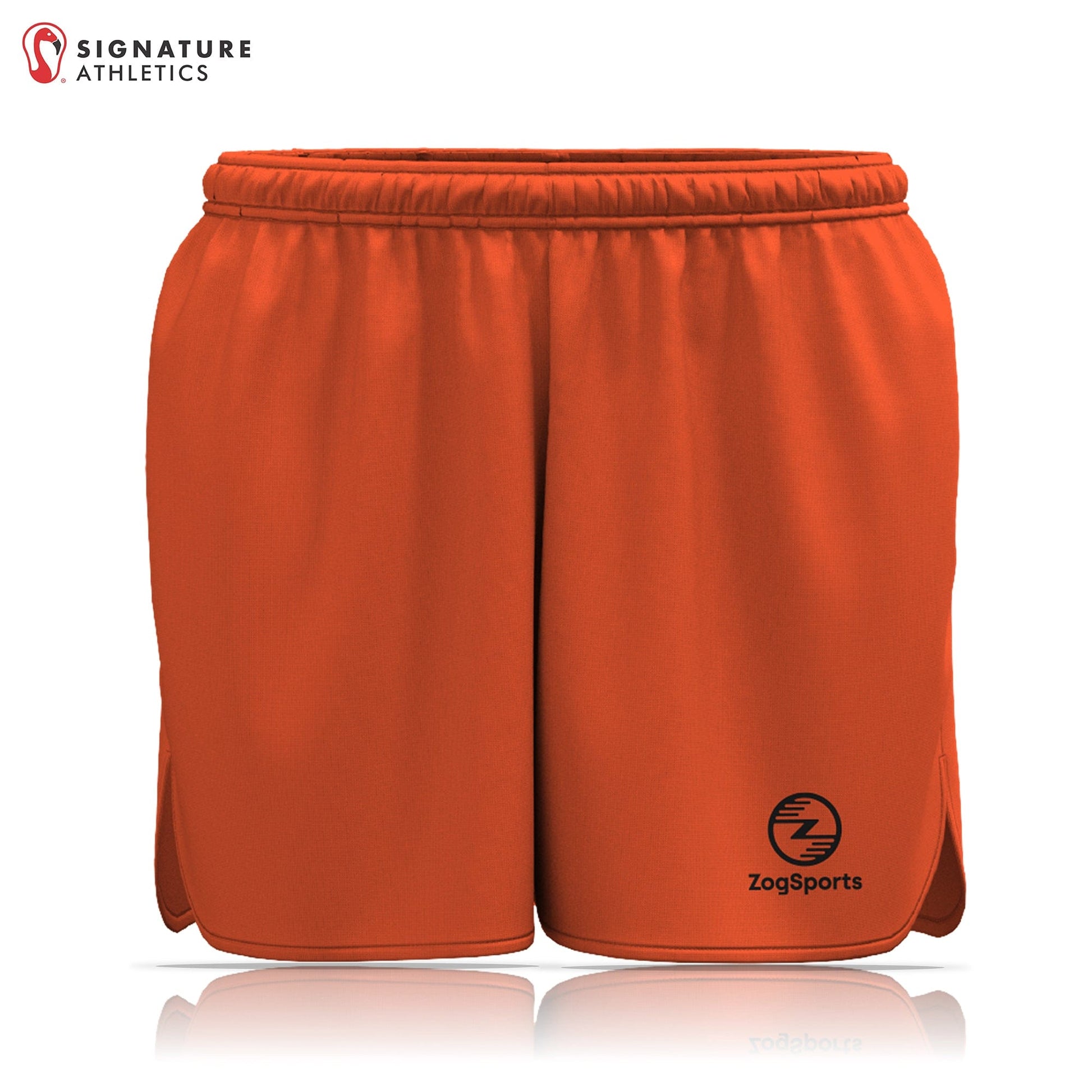 ZogSports Women's Orange Zog Player Game Shorts: ZogSports Signature Lacrosse