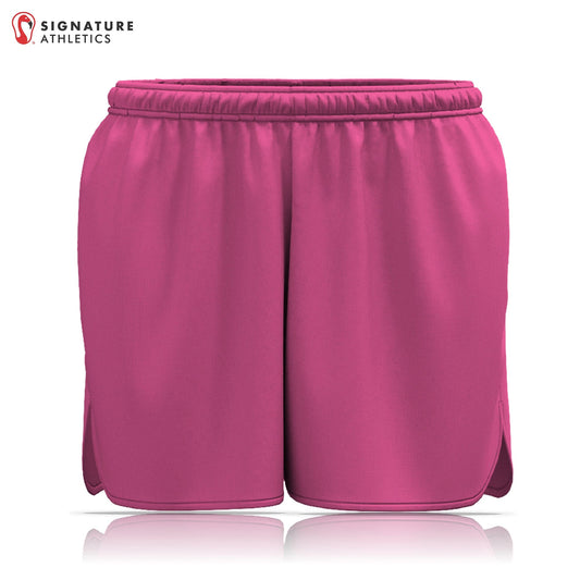 ZogSports Women's Pink Player Game Shorts Signature Lacrosse