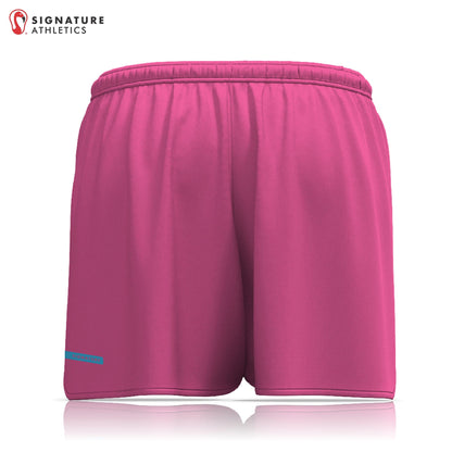 ZogSports Women's Pink Player Game Shorts Signature Lacrosse