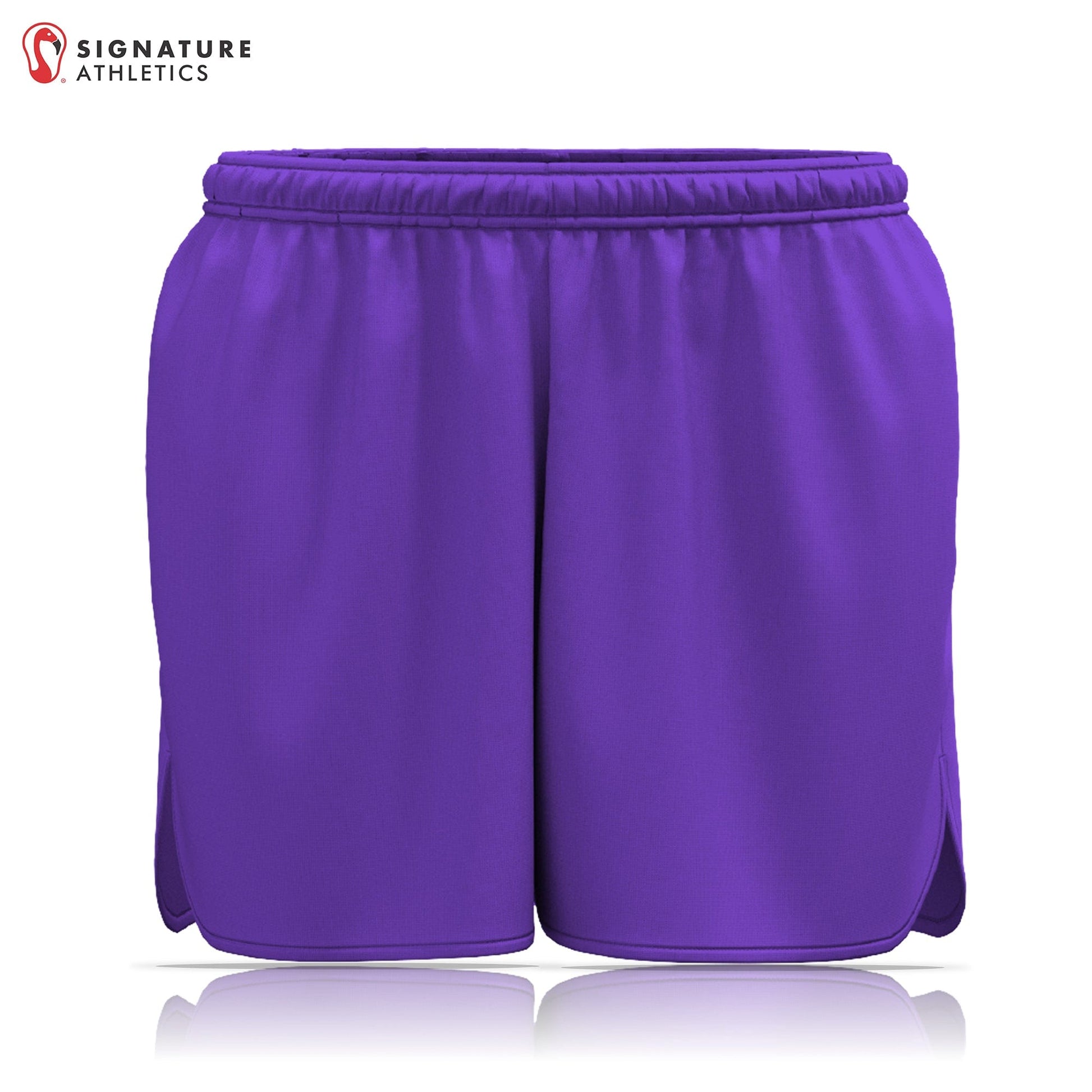 ZogSports Women's Purple Player Game Shorts Signature Lacrosse