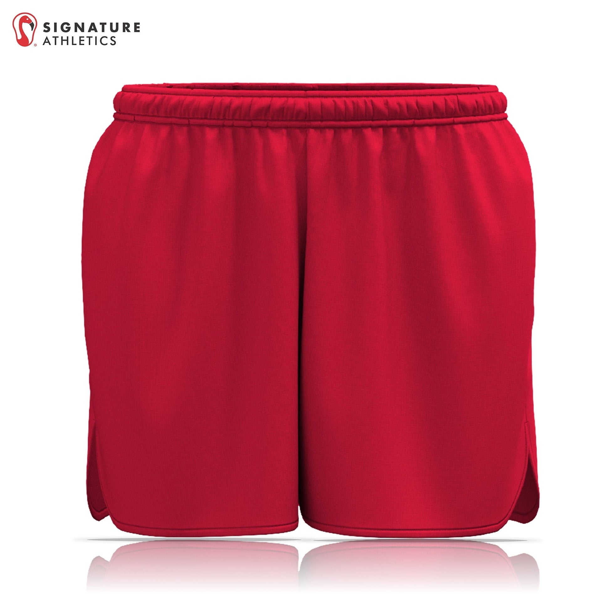 ZogSports Women's Red Player Game Shorts Signature Lacrosse