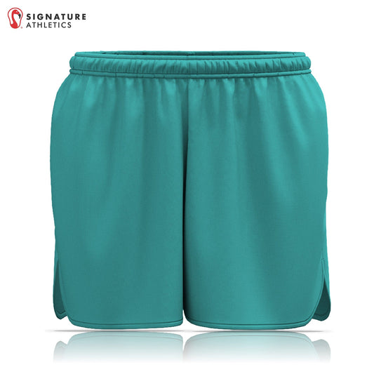 ZogSports Women's Turquoise Player Game Shorts Signature Lacrosse