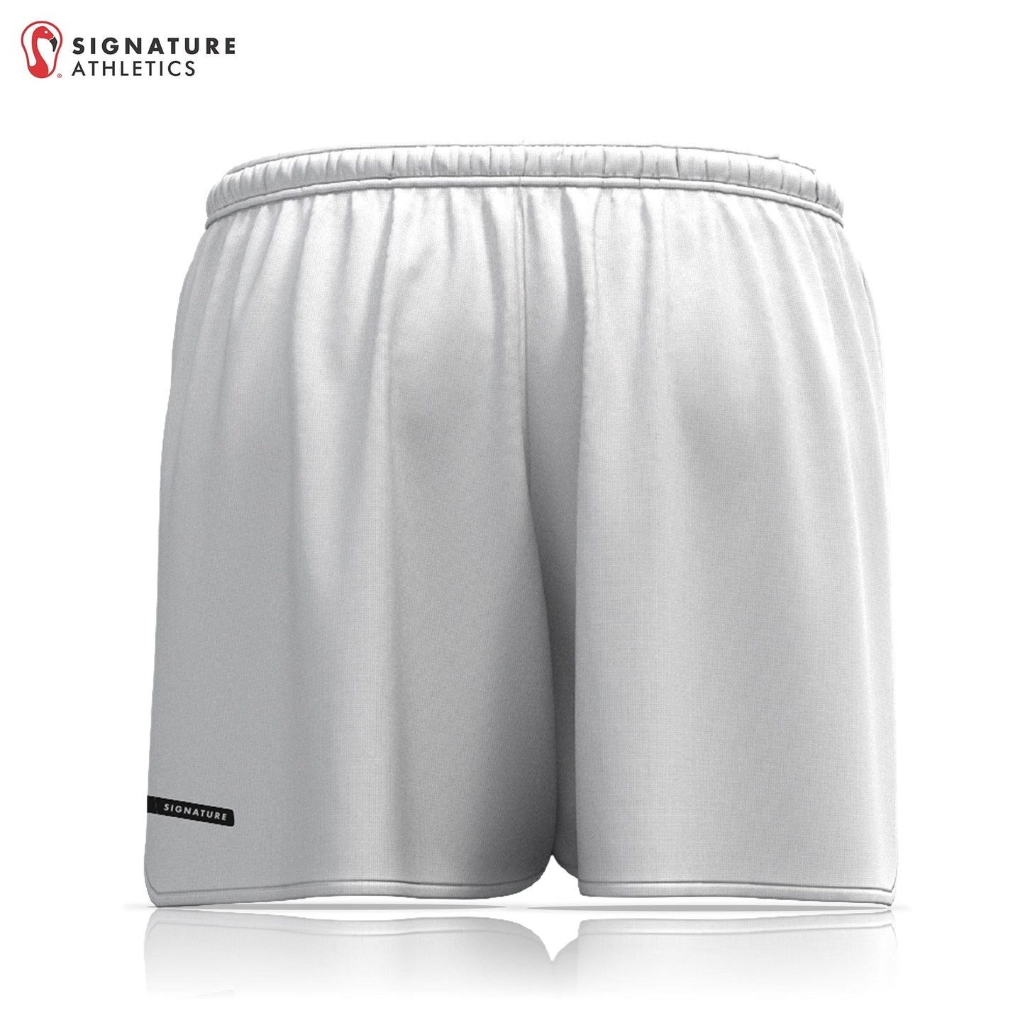 ZogSports Women's White Player Game Shorts Signature Lacrosse