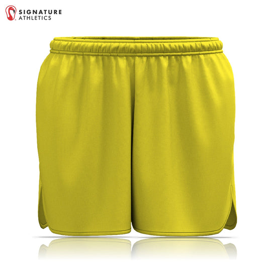 ZogSports Women's Yellow Player Game Shorts Signature Lacrosse