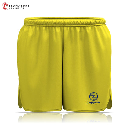 ZogSports Women's Yellow Zog Player Game Shorts Signature Lacrosse