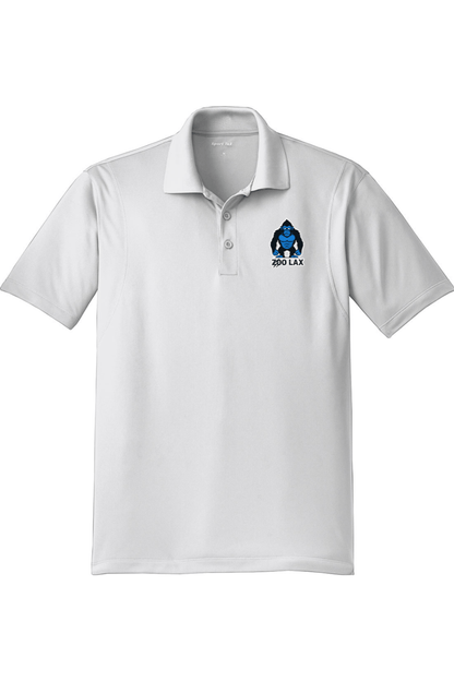 Zoo Lax Adult Embroidered Athletic Polo Signature Lacrosse
