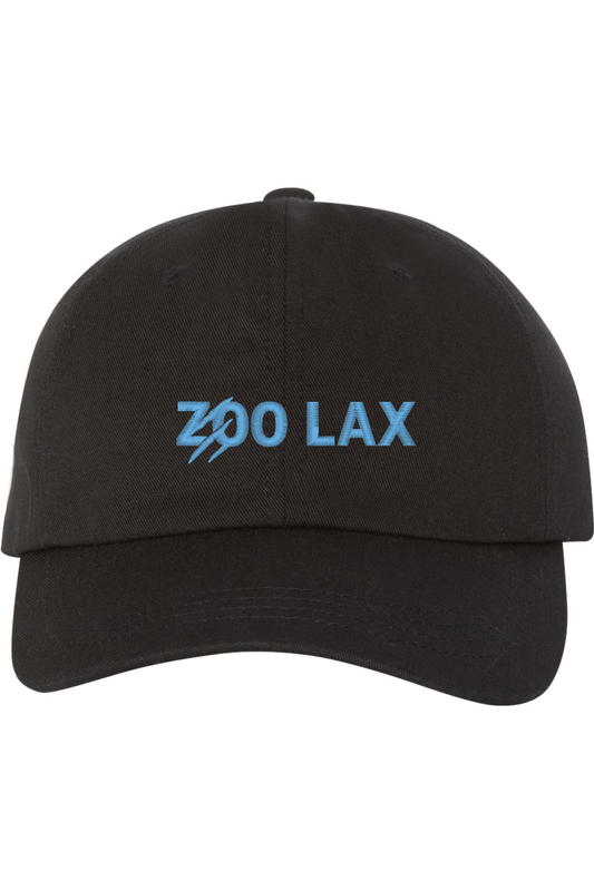Zoo Lax Embroidered Dad Hat Signature Lacrosse