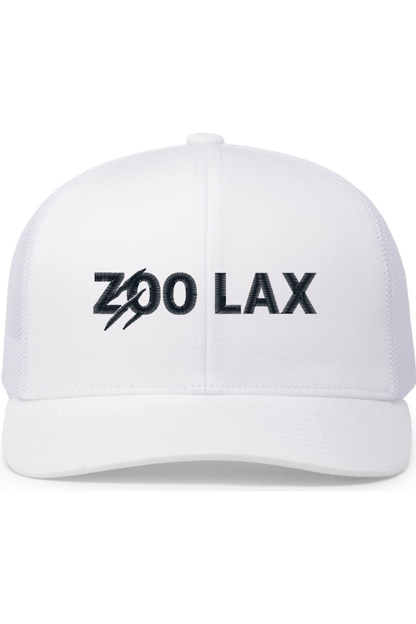 Zoo Lax Embroidered Trucker Hat Signature Lacrosse