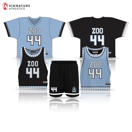 Zoo Lax Men's 4 Piece Player College Game Package Signature Lacrosse