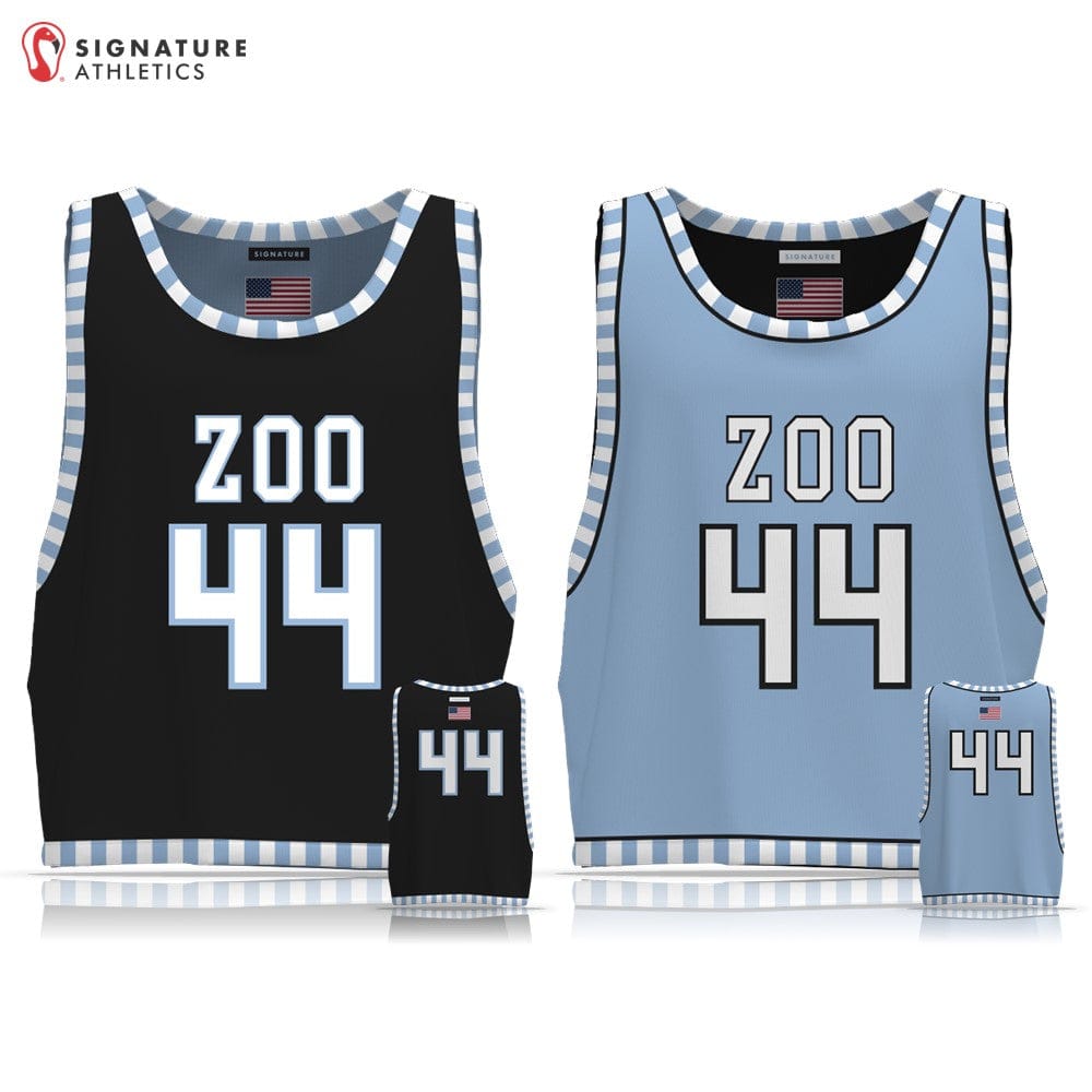 Zoo Lax Men's Basic Tournament Pinnie Signature Lacrosse