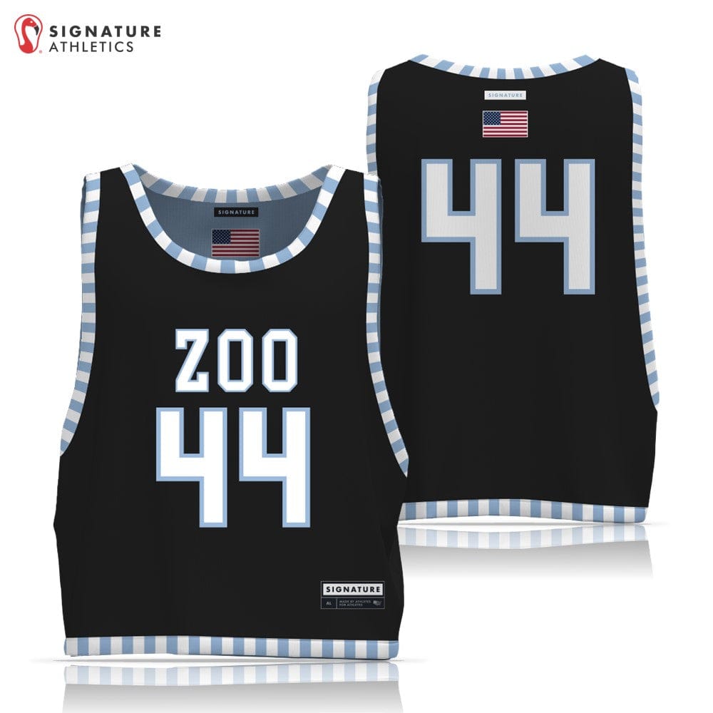 Zoo Lax Men's Basic Tournament Pinnie Signature Lacrosse
