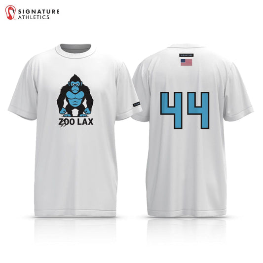 Zoo Lax Men's Short Sleeve Tech Tee Signature Lacrosse