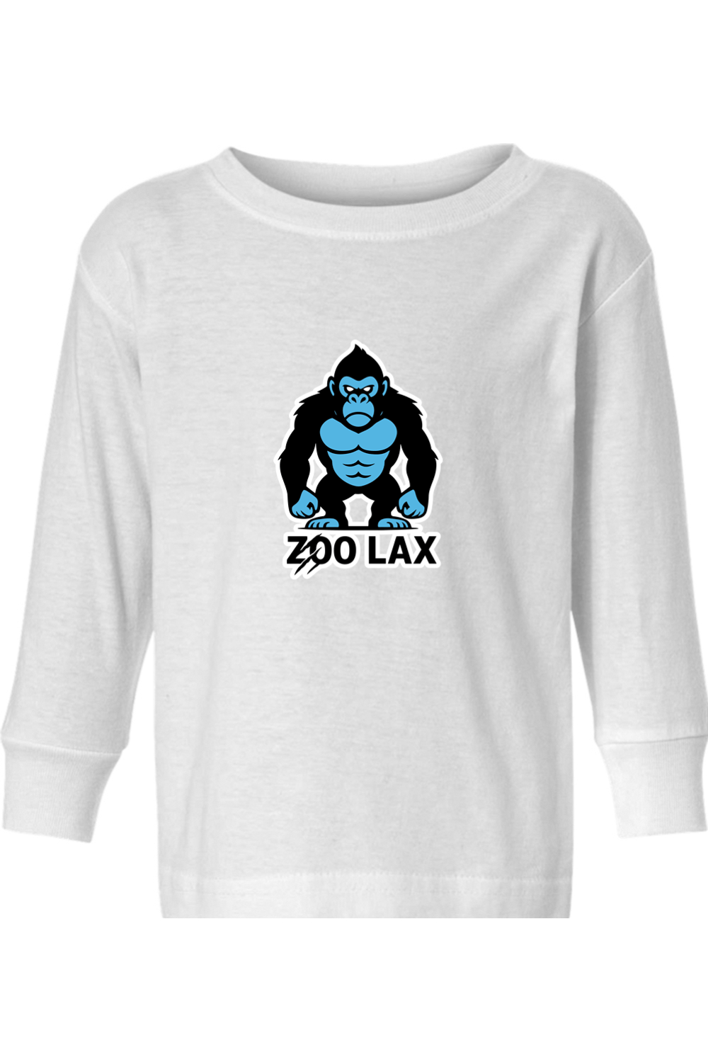 Zoo Lax Toddler Long Sleeve T-Shirt Signature Lacrosse