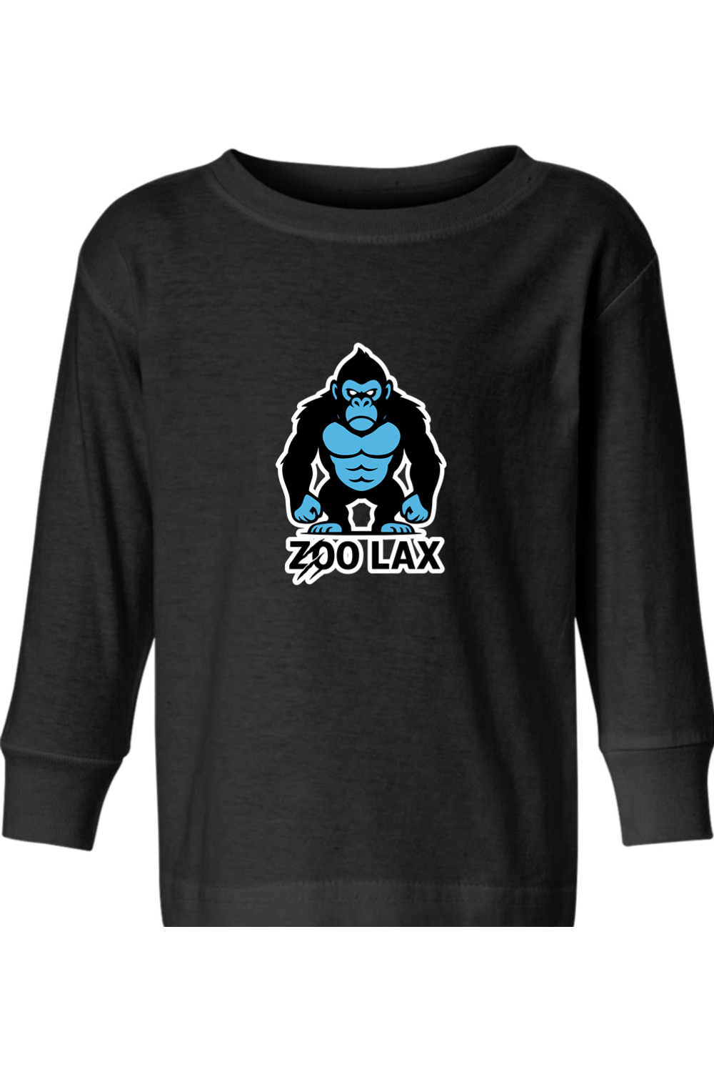 Zoo Lax Toddler Long Sleeve T-Shirt Signature Lacrosse