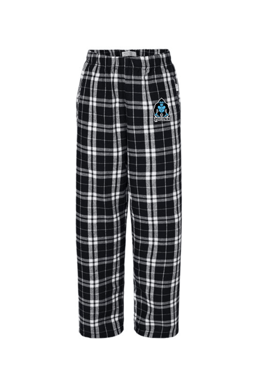 Zoo Lax Youth Flannel Pants Signature Lacrosse