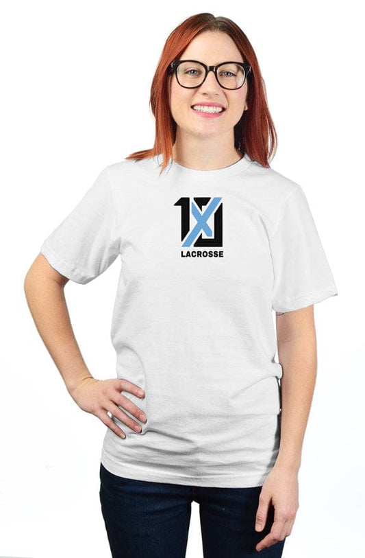10X Lacrosse Adult Cotton Short Sleeve T -Shirt Signature Lacrosse