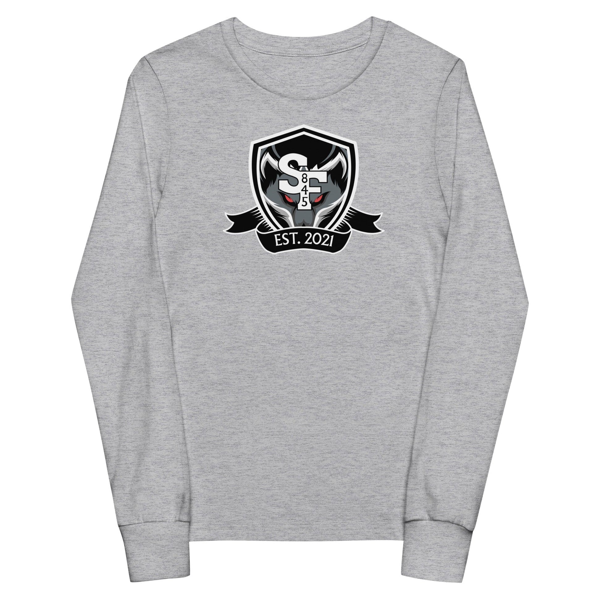 845 BLC Youth Cotton Long Sleeve T-Shirt Signature Lacrosse