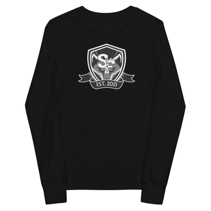 845 BLC Youth Cotton Long Sleeve T-Shirt Signature Lacrosse