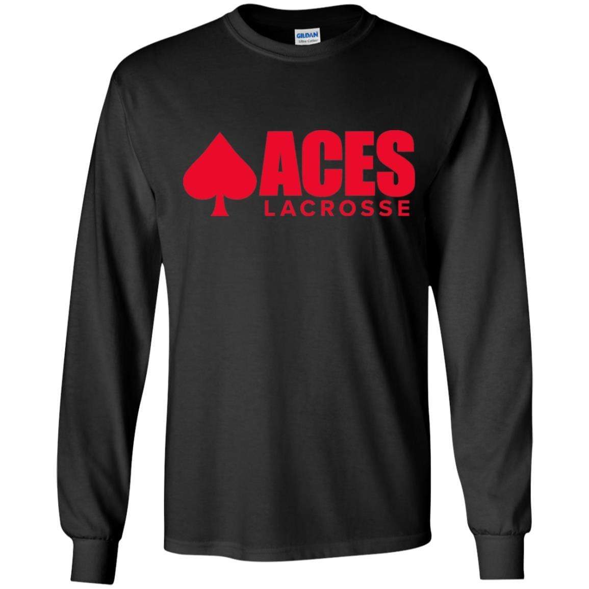Aces Girls Lacrosse Youth Long Sleeve T-Shirt Signature Lacrosse