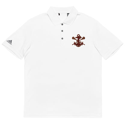 Arlington Lagrange Lacrosse Club Adult Adidas Performance Polo Signature Lacrosse