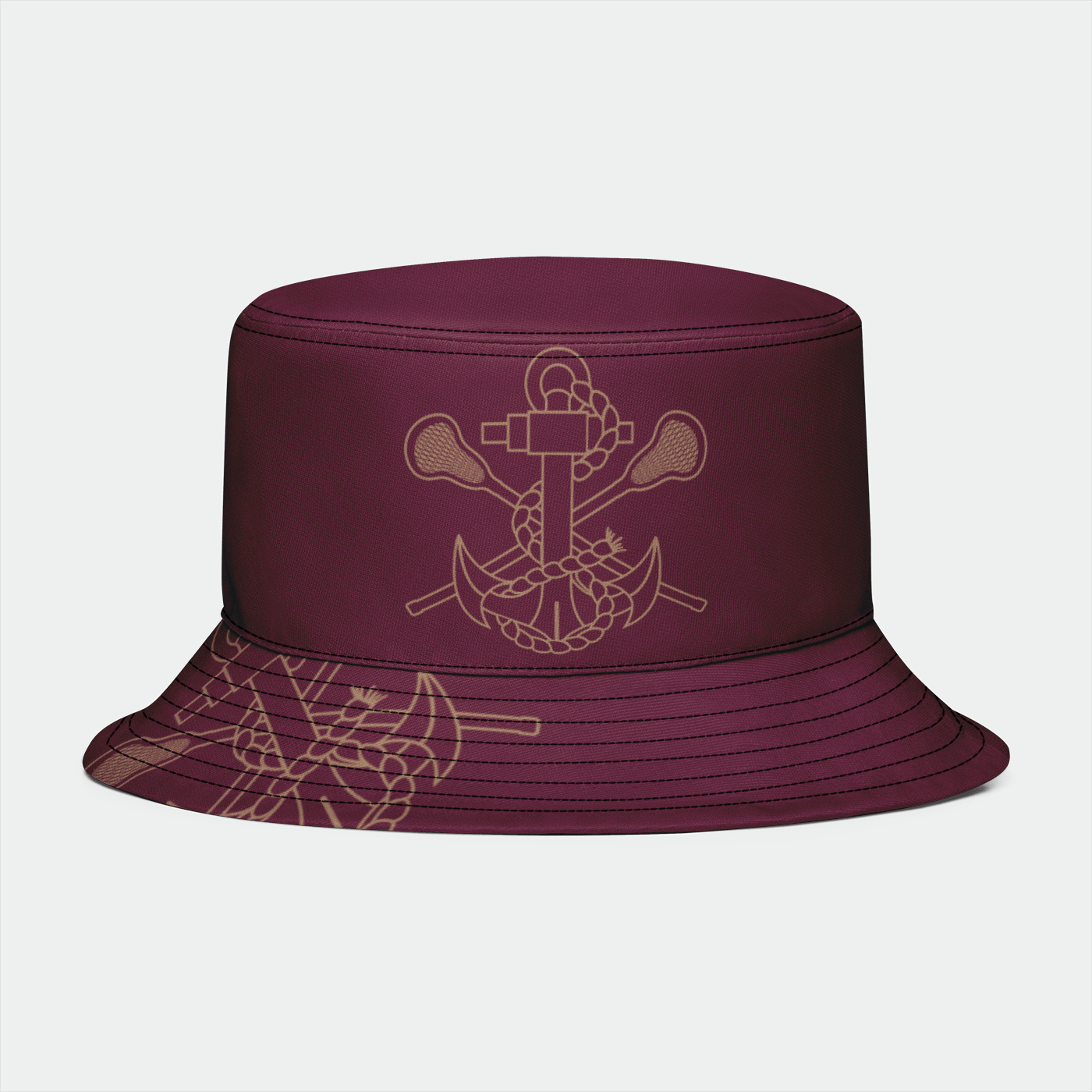 Arlington Lagrange Lacrosse Club Adult Bucket Hat Signature Lacrosse