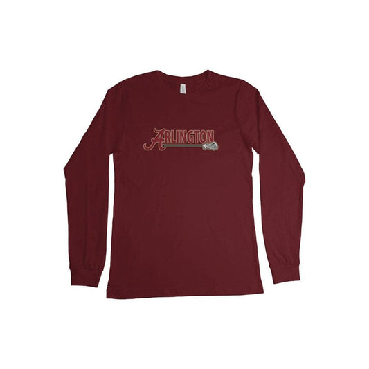 Arlington Lagrange Lacrosse Club Adult Cotton Long Sleeve T-Shirt Signature Lacrosse