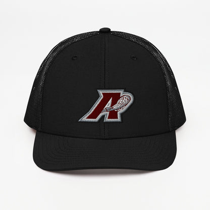 Arlington Youth Lacrosse Adult Richardson Trucker Hat Signature Lacrosse