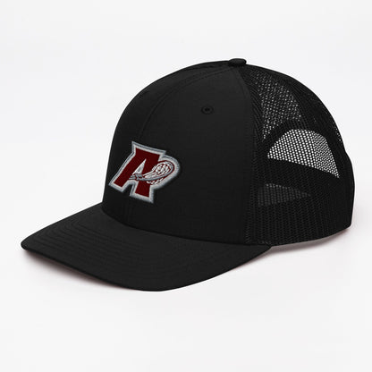Arlington Youth Lacrosse Adult Richardson Trucker Hat Signature Lacrosse