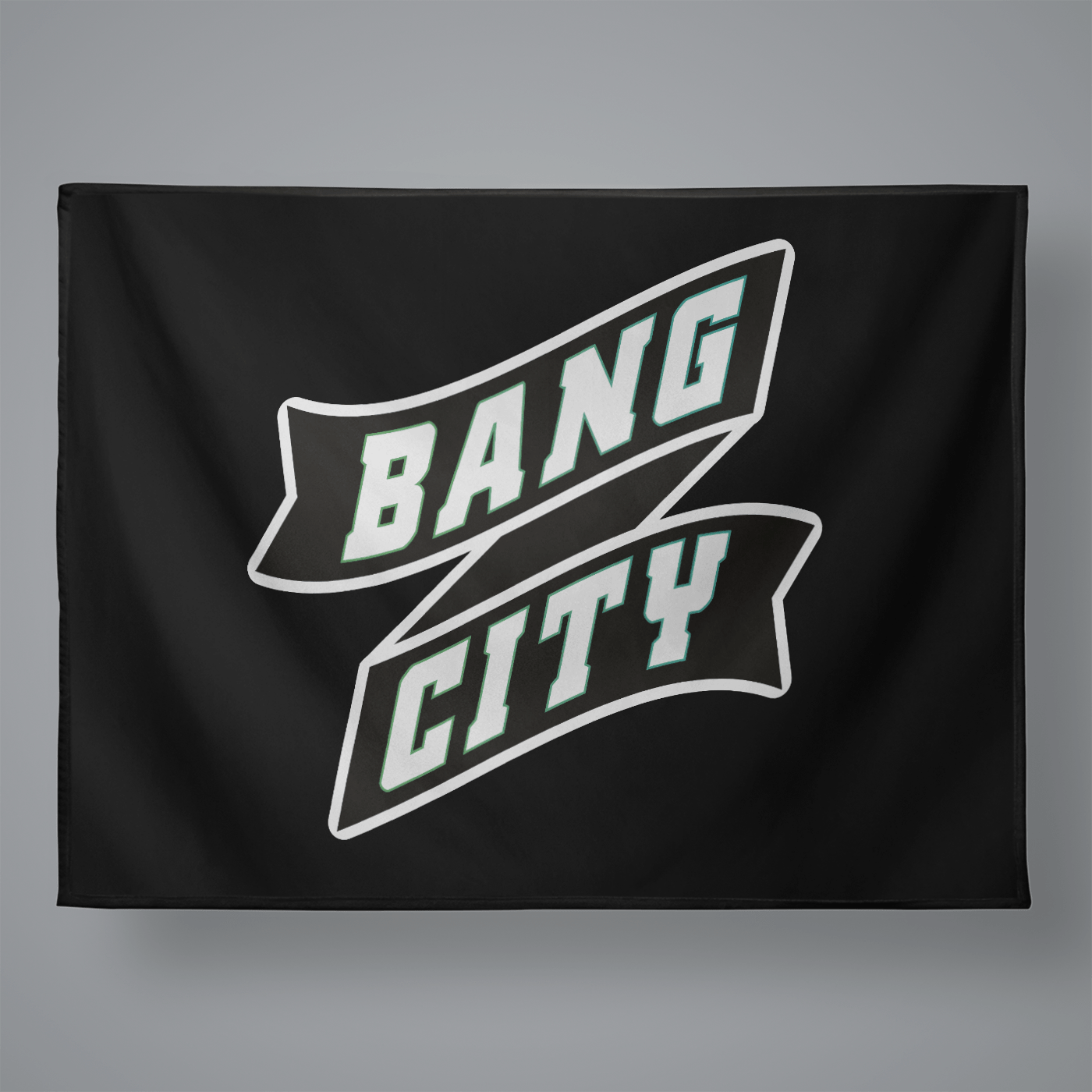 Bang City Lacrosse Club Large Plush Throw Blanket Signature Lacrosse