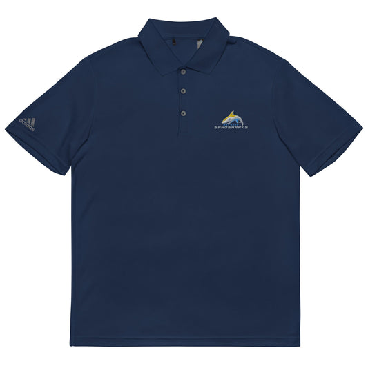 Bay Area Sand Sharks Adult Adidas Performance Polo Signature Lacrosse