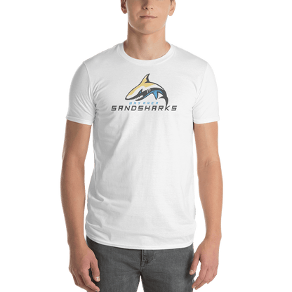Bay Area Sand Sharks Adult Premium Short Sleeve T -Shirt Signature Lacrosse