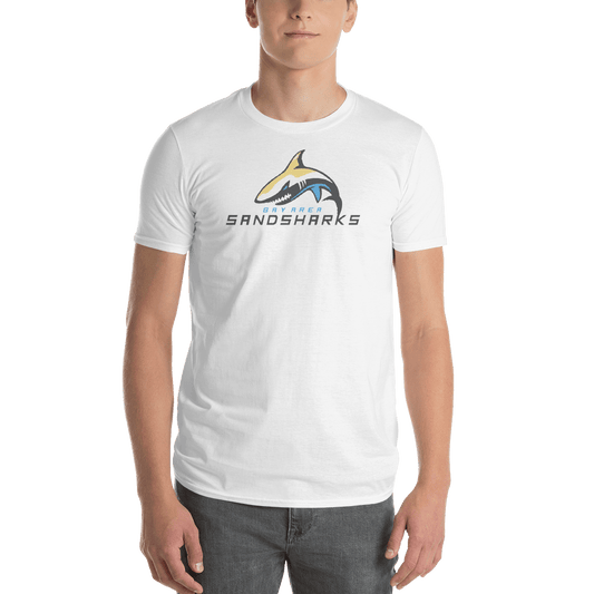 Bay Area Sand Sharks Adult Premium Short Sleeve T -Shirt Signature Lacrosse