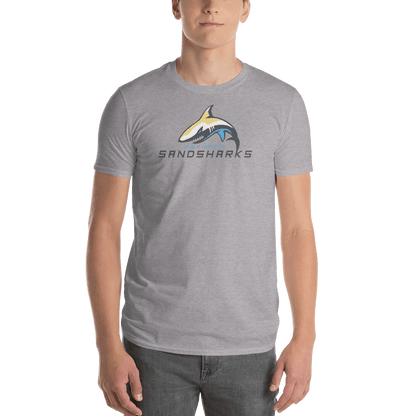 Bay Area Sand Sharks Adult Premium Short Sleeve T -Shirt Signature Lacrosse